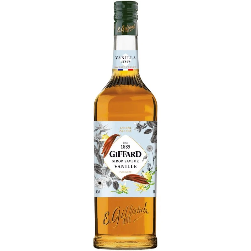 Giffard Syrup Vanilje FL 100 17-1007045 by GIFFARD color Sort