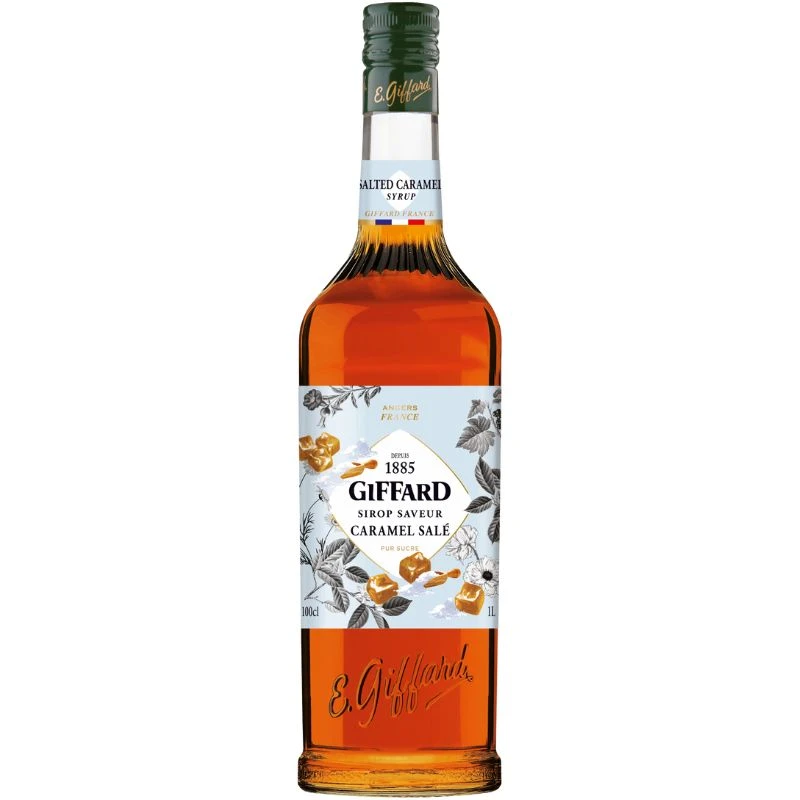 Giffard Syrup Salted Caramel FL 100 17-1008063 by GIFFARD color Sort