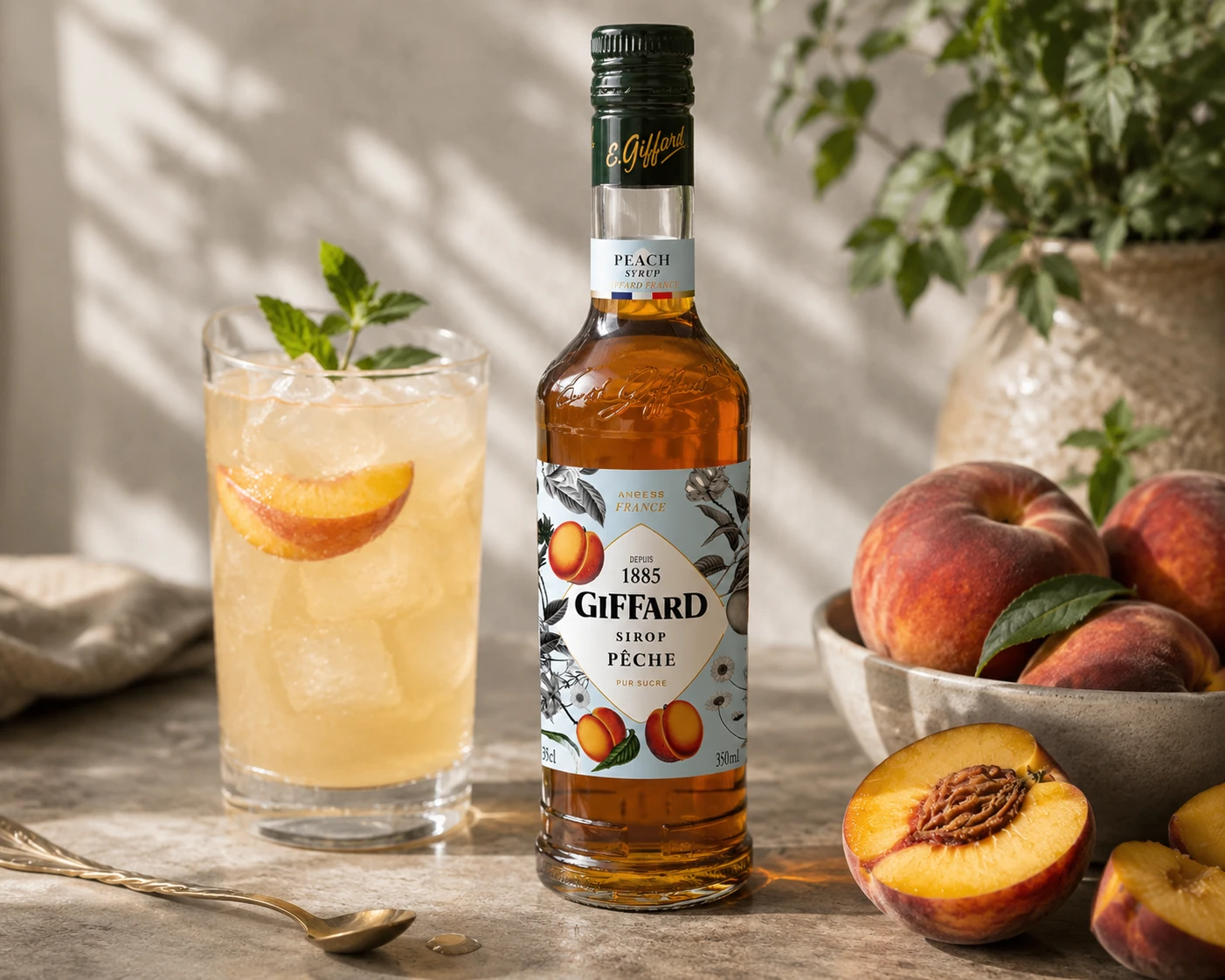 Giffard Syrup Fersken FL 35 17-1010866 by GIFFARD color Sort