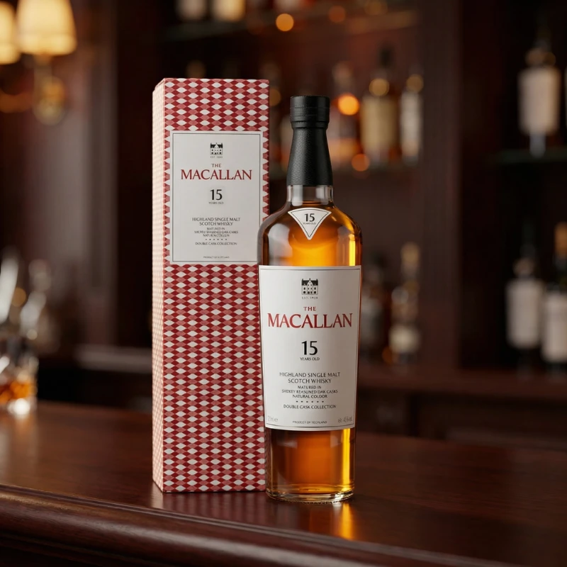 Macallan Double Cask 15 YO Speyside Single Malt 70 cl 58010 by MACALLAN color Sort