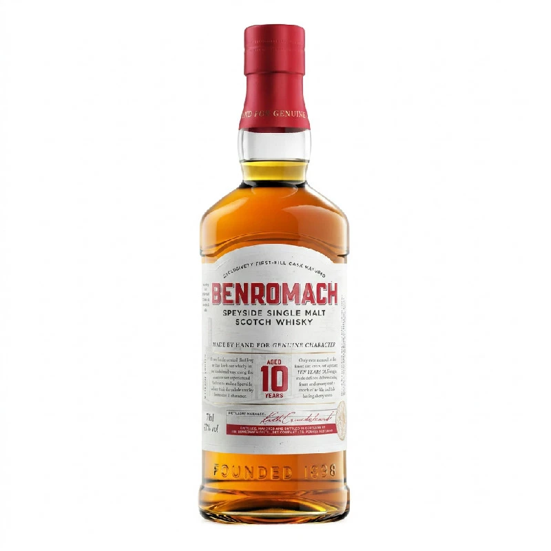 Benromach 10 YO Single Malt Speyside FL 70 50070400 by BENROMACH color Sort