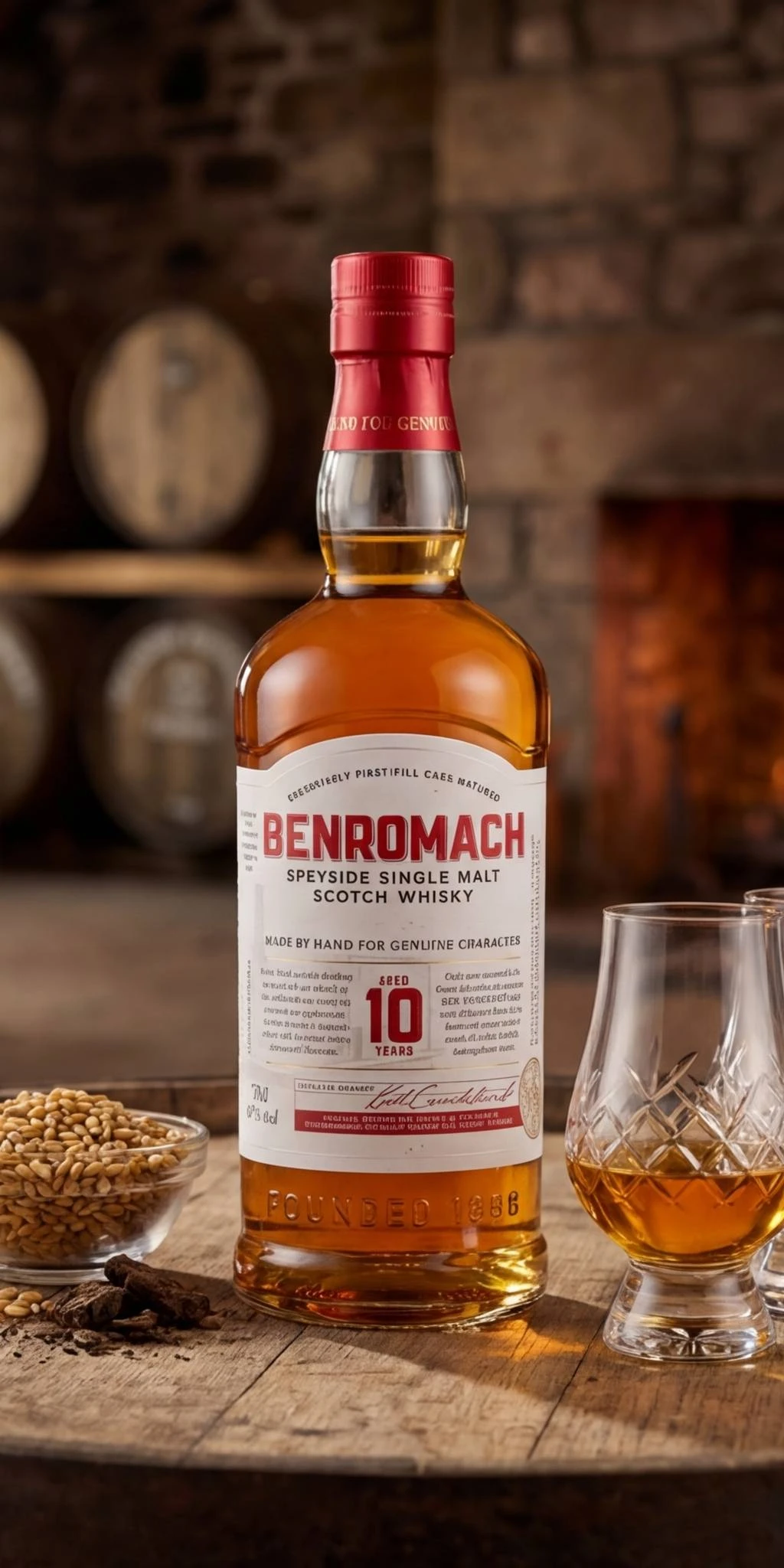 Benromach 10 YO Single Malt Speyside FL 70 50070400 by BENROMACH color Sort