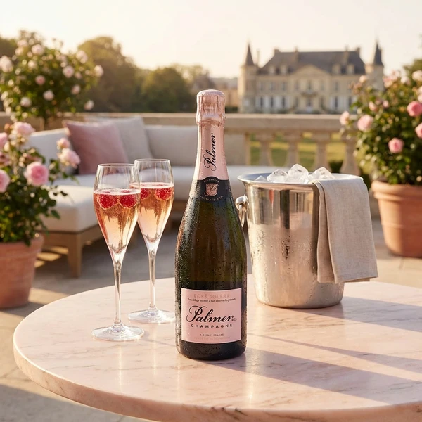 Palmer & Co Champagne Rose Solera 75 cl 30101200 by Palmer & Co color Sort