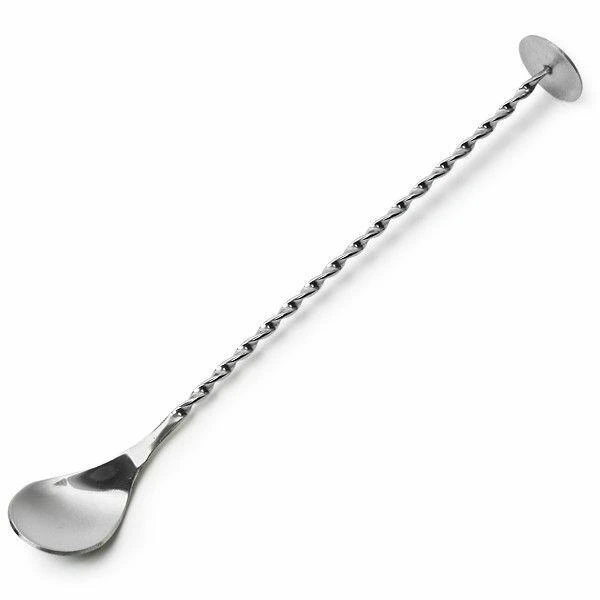 Cocktailske med muddler i rustfrit stål BTBL3568 by Beaumont color Sort