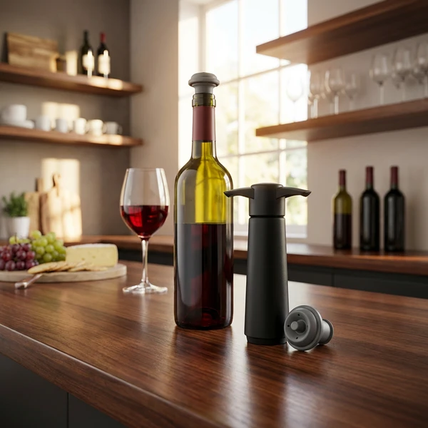 Vacu-vin saver m. 2 propper 09814606 by Vacu Vin color Sort
