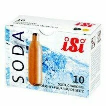 Soda-patroner 10 stk. 0014 by LISS color Sort