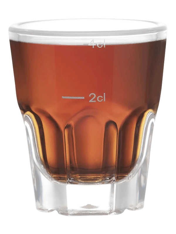 Granity shotglas i plast 4 cl 100204 by GLASS4EVER color Klar