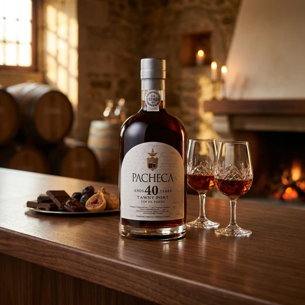 Pacheca Porto 40 anos 50cl 20,0% vol PPW011  color Sort