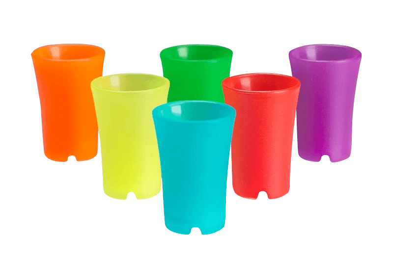 Glass4ever Shotglas Frosted Farvede 3 cl 100104 by GLASS4EVER color Sort
