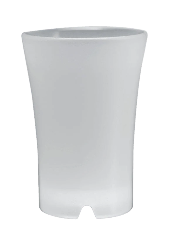 Shotglas frosted hvid 3 cl 100102 by GLASS4EVER color Hvid