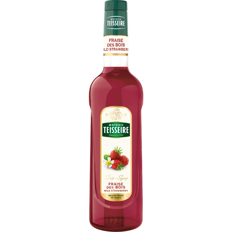 Mathieu Teisseire Syrup Wild Strawberry FL 70 63669 by MATHIEUTEI color Sort