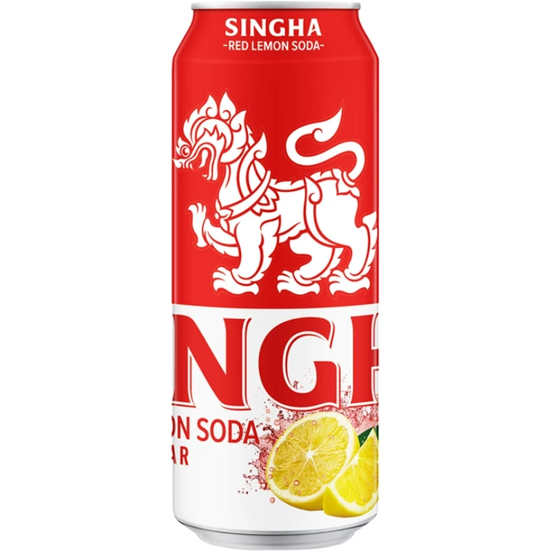 Singha Soda, Red Lemon 33cl 67894 by SINGHABEER color Sort