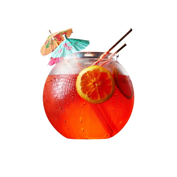 Plastic Cocktail Bowl 2.9ltr 3707 by Drink color Klar