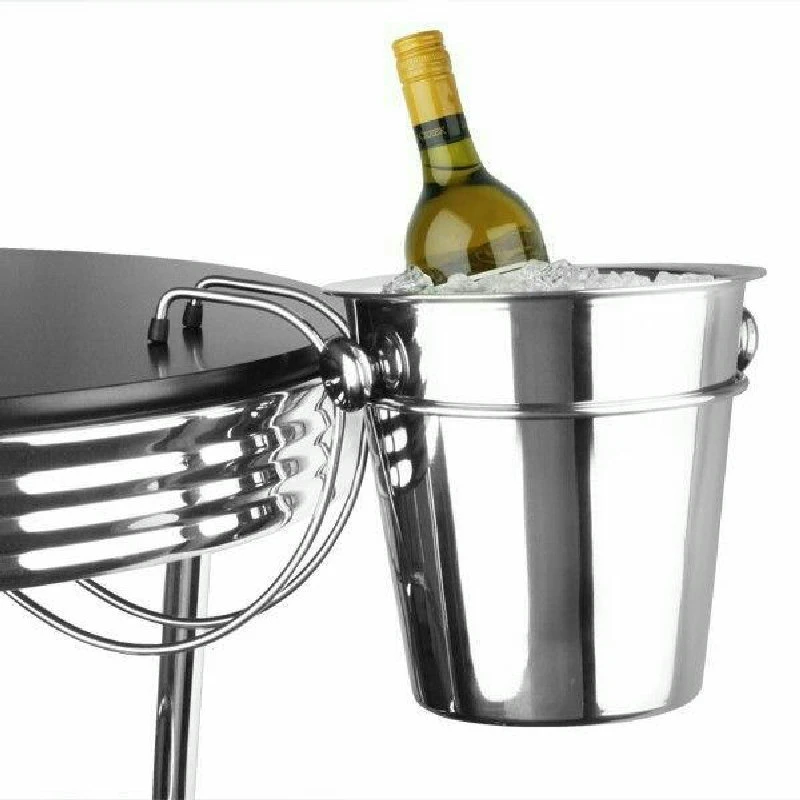 Vinkøler holder i rustfrit stål 9790 by Drink color Sølv