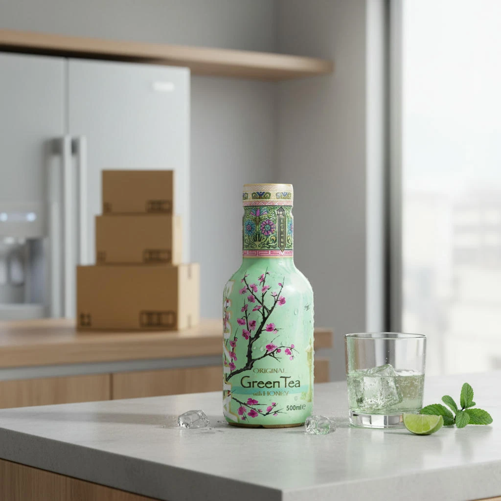AriZona Original Green Tea 50 cl - 6 stk. 67356 by AriZona color Sort