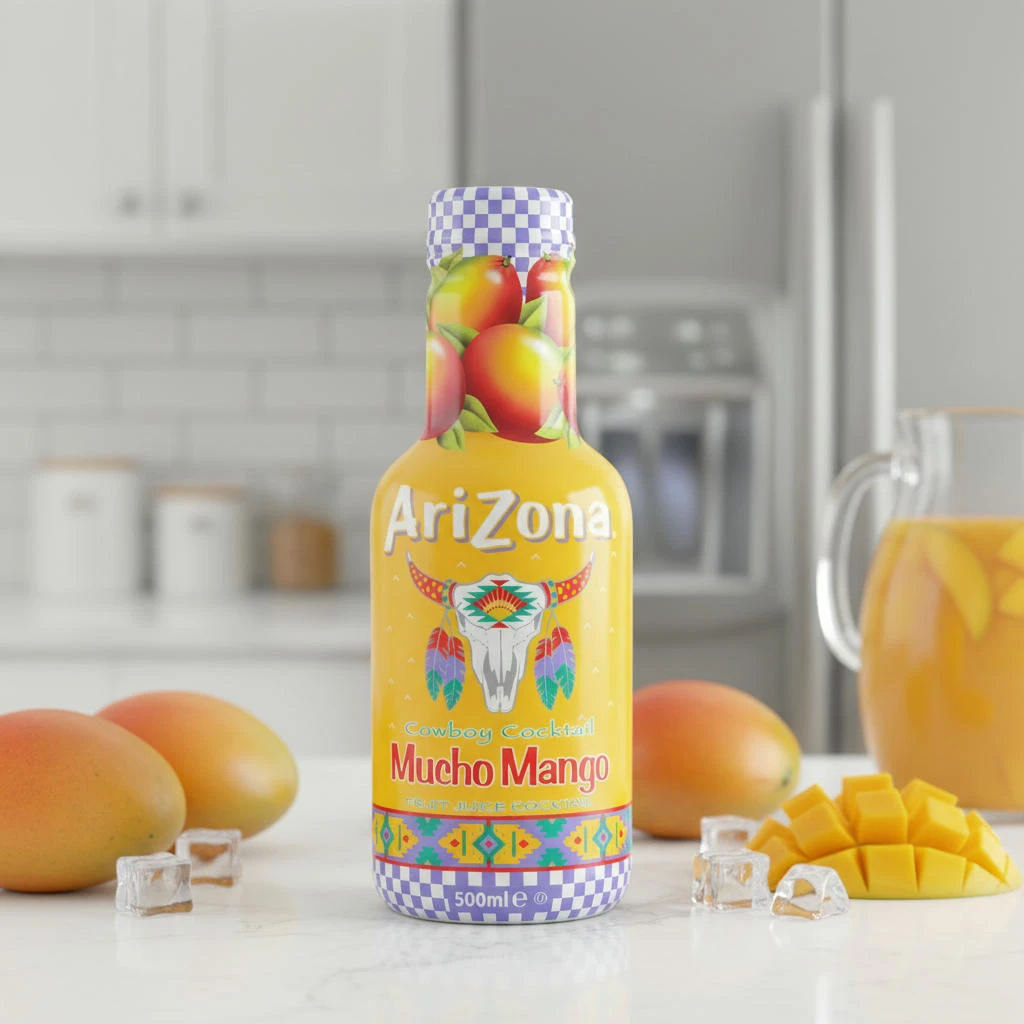 6x50cl AriZona Mucho Mango 67689 by AriZona color Sort