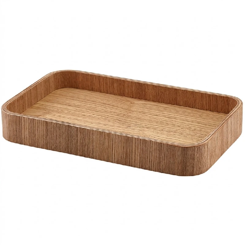 Bakke Lys Finér Træ 23 x 13.8 WVT-23L by Genware color Sort