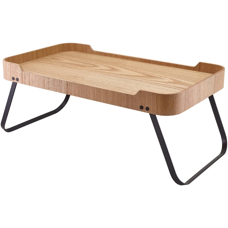 Roomservice Bakke Lys Finér Træ 59 x 30 x 23cm WVT-RS5930L by Genware color Sort