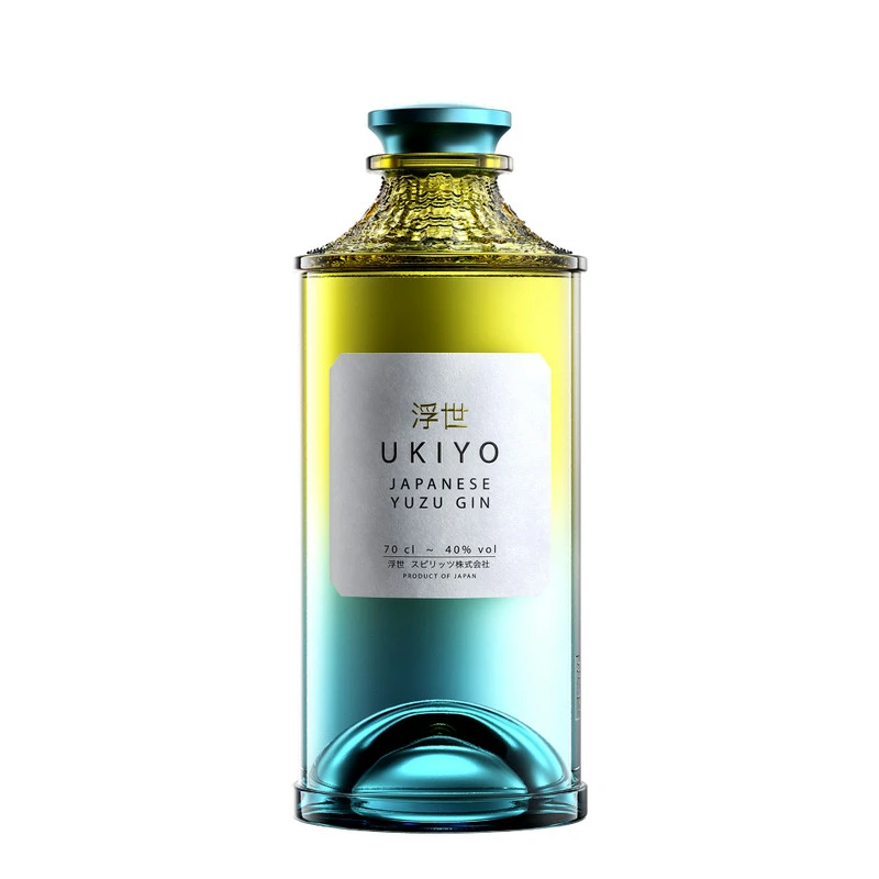 Ukiyo Yuzu Citrus Gin 40% 70 cl L-51-365-00  color Sort