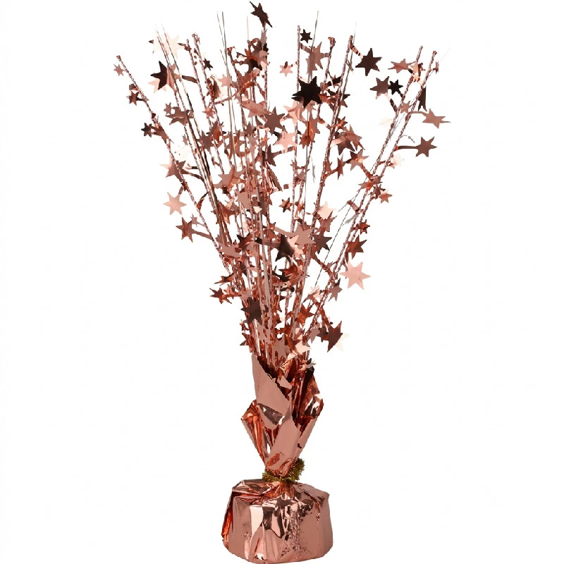 Ballonvægt Rosegold Sten 32 cm 491020450  color Sort