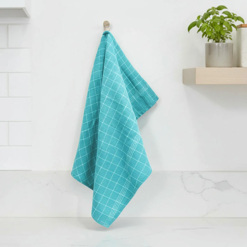 Viskestykke turkis 3-pk. Str 50 x 70 cm. 4020362  color Sort