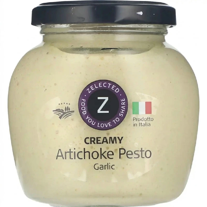 Cremet Artiskok Pesto 190g Zelected 11442  color Sort