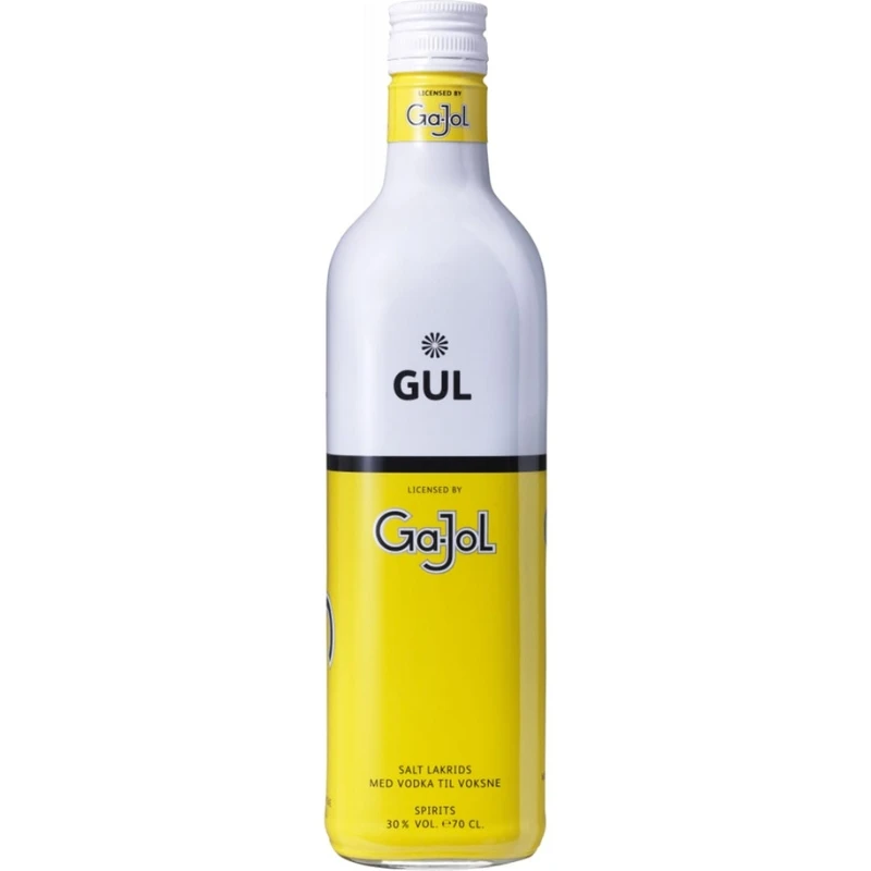 Ga-Jol Original Gul Salt Lakrids Shot 30% 70 cl 64025  color Sort