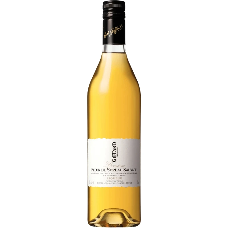 Giffard Wild Elderflower Premium Likør 70 cl 09-1004726  color Sort