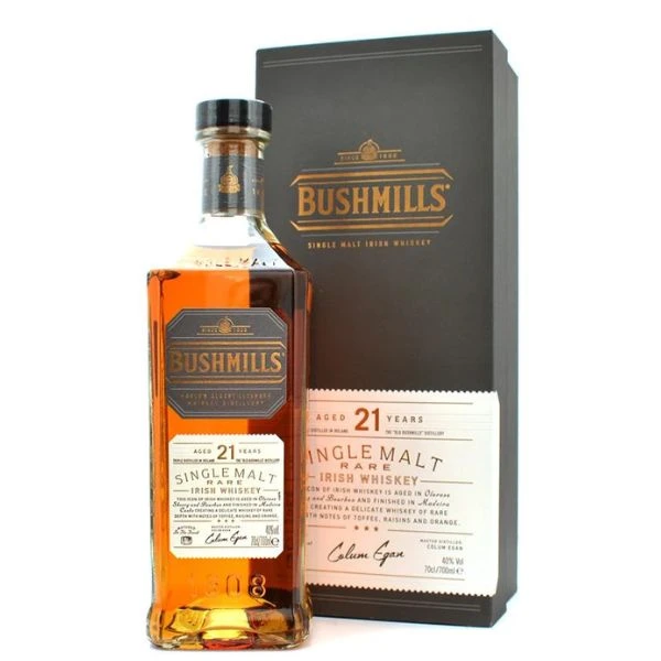 Bushmills 21 YO Irish Single Malt FL70 207552  color Sort