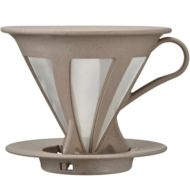 Cafeor Dripper i beige - Hario CFOD-02-B  color Sort