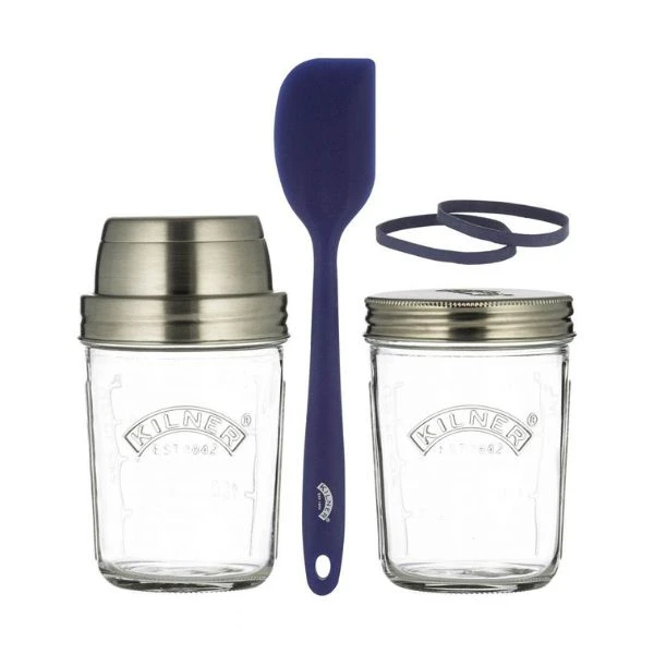 Surdej starter Kilner® 2x0,35l KI25035  color Sort