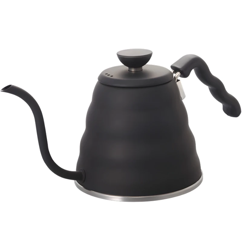 V60 Drip Kedel "Buono" Mat Sort 800ml - Hario VKBR-120-MB  color Sort