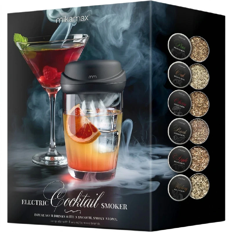 Elektrisk Cocktail Smoker - Genopladelig 05206  color Sort