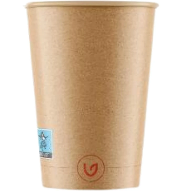 Kaffebæger 25 cl Ø80 mm Bæredygtig ML80550310  color Sølv/ brun