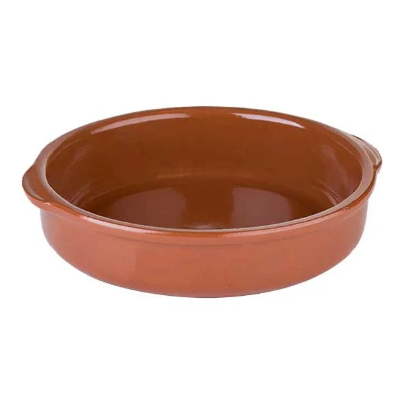Crème Brûlée Fad Brun Stentøj Ø17cm 4 stk 145/4 by REGAS color Sort
