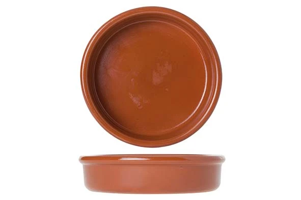 Creme Brulee skåle stentøj Brun Ø14cm 6 stk 148/6 by REGAS color Sort