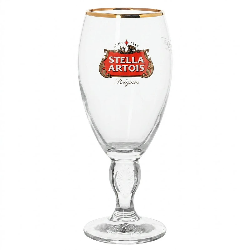Stella Artois Ølglas 25cl Gaveæske 220182 by BELGIAN BEER GLASSES color Sort
