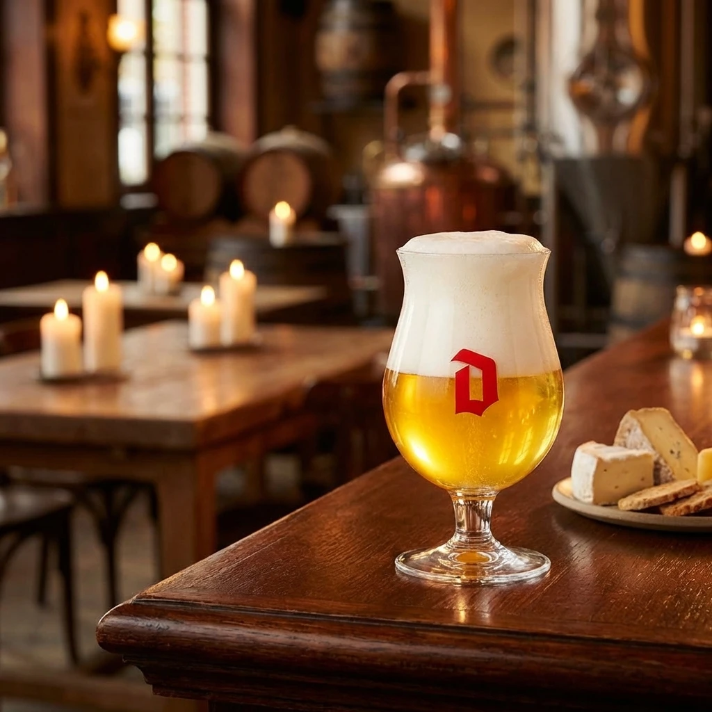 Duvel Ølglas 33cl i Gaveæske 220202A by BELGIAN BEER GLASSES color Sort
