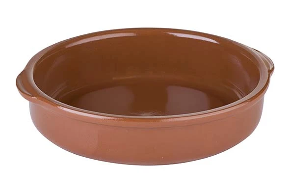 Crème Brûlée Fad Brun Stentøj Ø20cm 4 stk 144/4 by REGAS color Sort