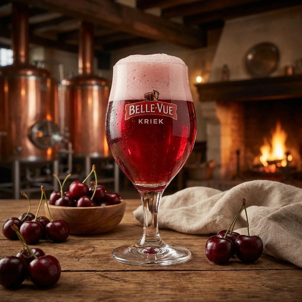 Kriek ølglas 25cl i gaveæske 220112A by BELGIAN BEER GLASSES color Sort