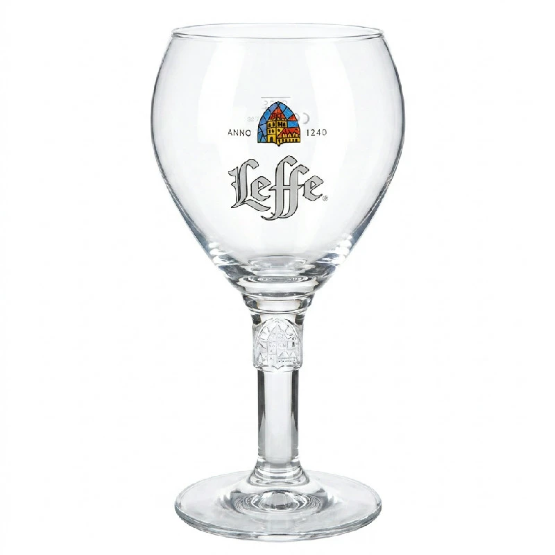 Leffe Ølglas 33cl i Gaveæske 220123 by BELGIAN BEER GLASSES color Sort