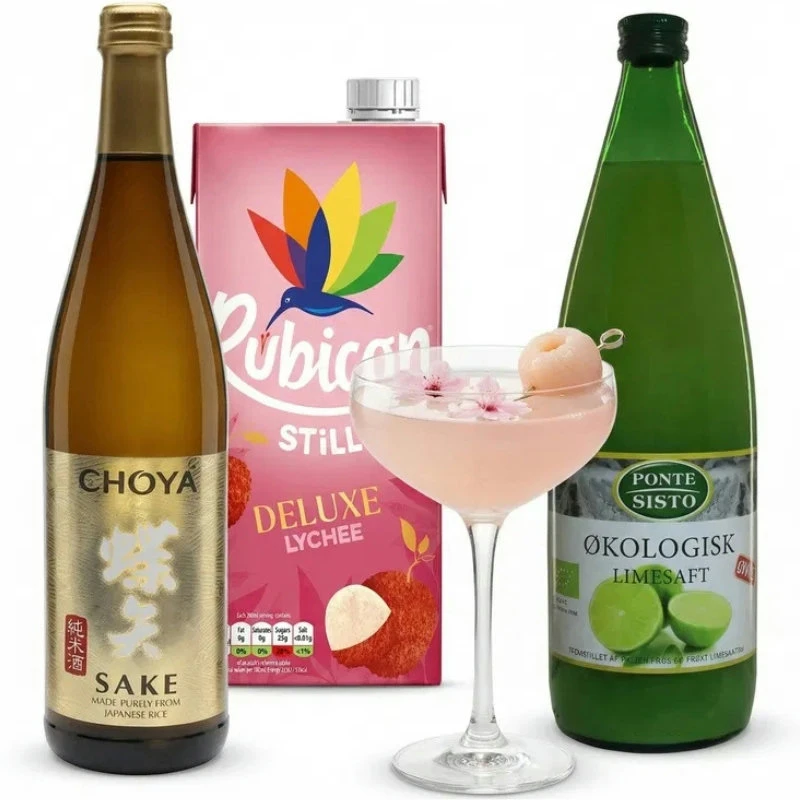 Lychee Blossom - Drinkspakke Bundle154  color Sort