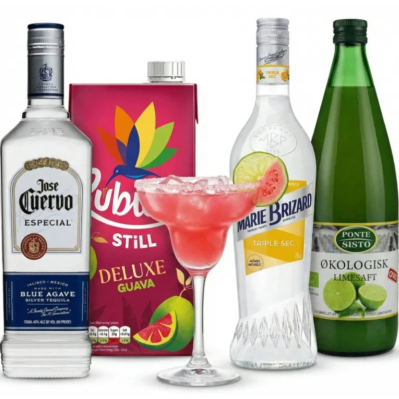 Pink Guava Margarita - Drinkspakke Bundle157  color Sort