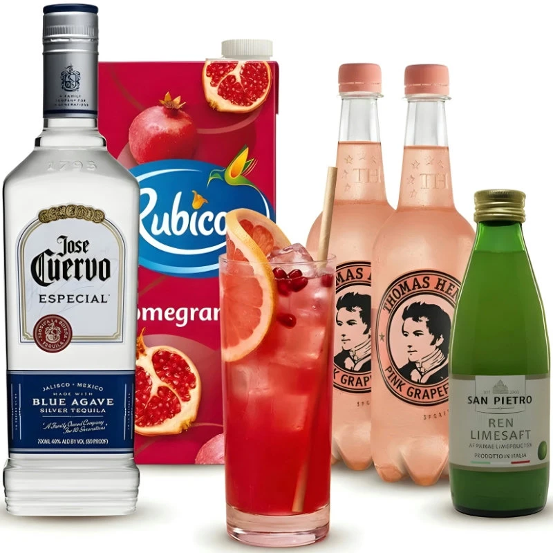 Pomegranate Paloma - Drinkspakke Bundle162  color Sort