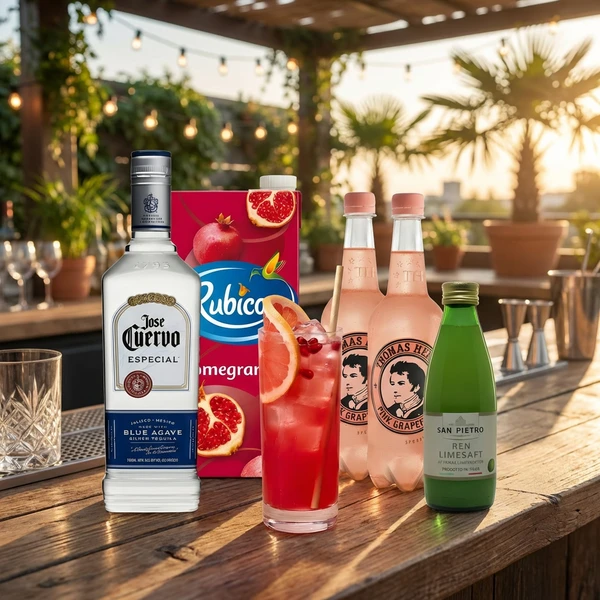 Pomegranate Paloma - Drinkspakke Bundle162  color Sort