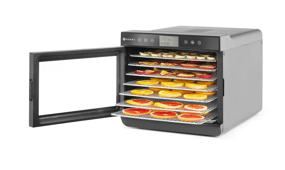 Hendi Dehydrator Kitchen Line Fødevaretørrer 6 Bakker 229064 by Hendi color Sort