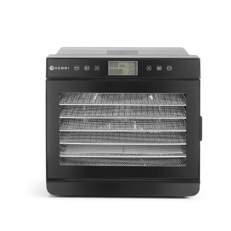 Hendi Dehydrator Kitchen Line Fødevaretørrer 6 Bakker 229064 by Hendi color Sort
