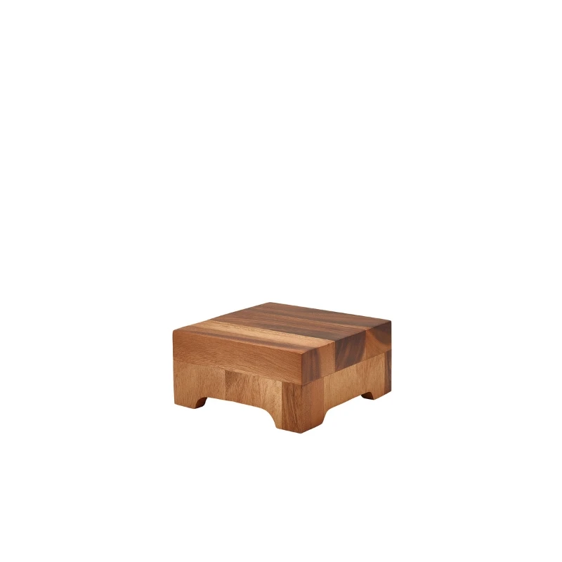 GenWare Acacia Wood Displayblok 21 x 10 cm RSR-WBB2110 by Genware color Sort