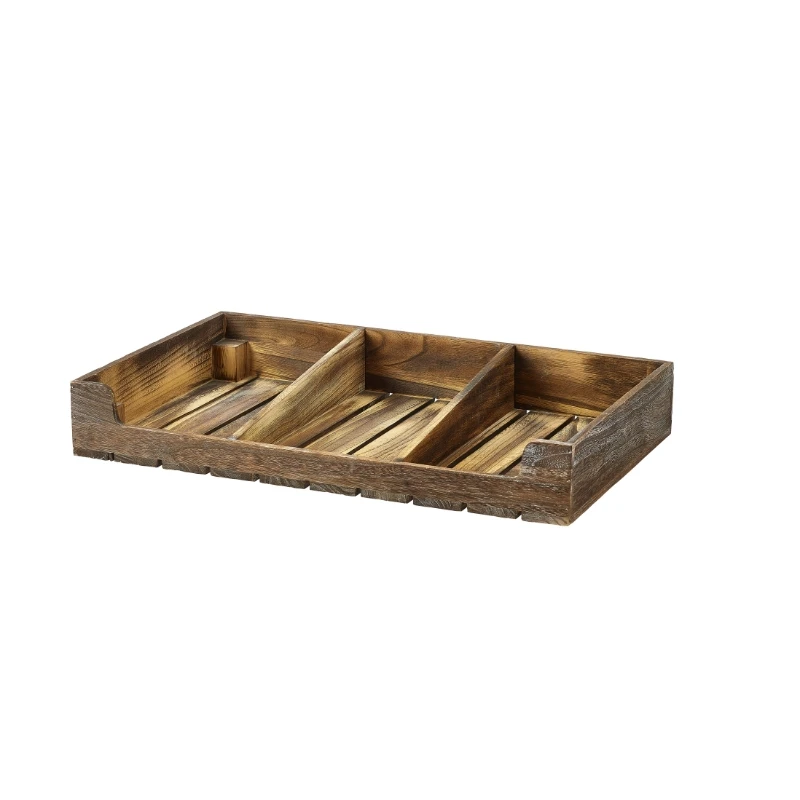 Rustic Wooden Display Kasse TR538 by Genware color Sort