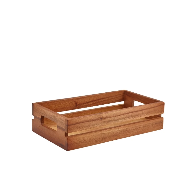 GenWare Acacia Wood Lav boks/forhøjer GN 1/3 RSR-WL3218 by Genware color Sort
